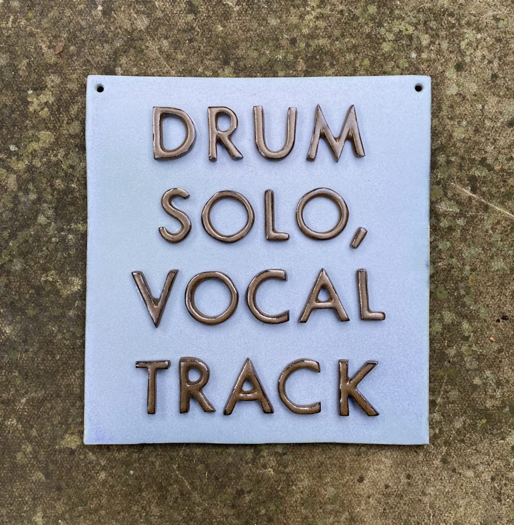 Drum Solo, Vocal Track