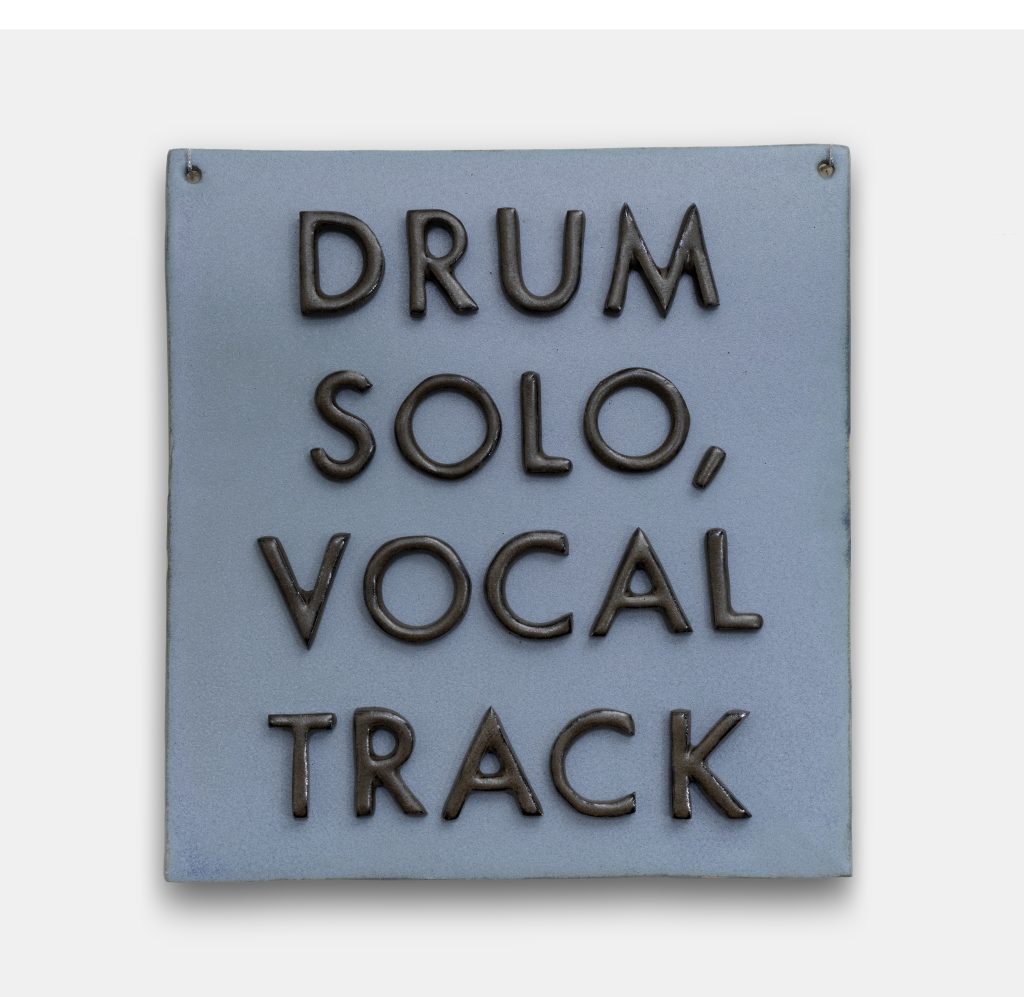 Drum Solo, Vocal Track